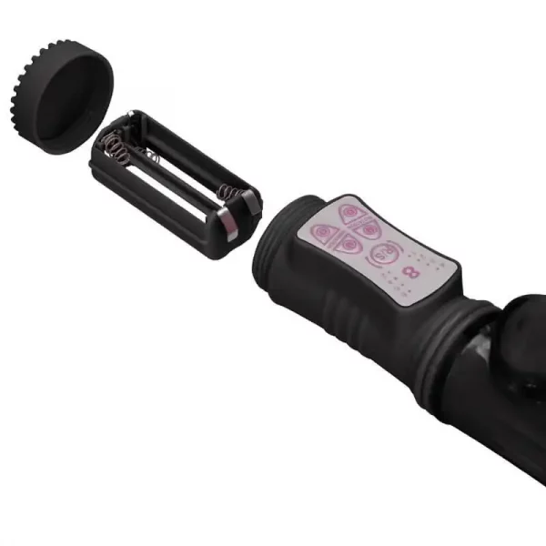 Vibrador Rabbit Rotating Beetle Preto