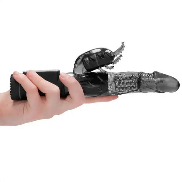 Vibrador Rabbit Rotating Beetle Preto