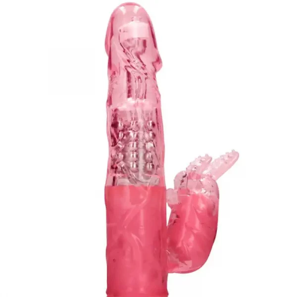 Vibrador Rabbit Rotating Beetle Rosa
