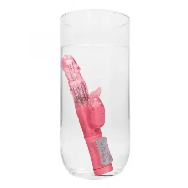 Vibrador Rabbit Rotating Beetle Rosa