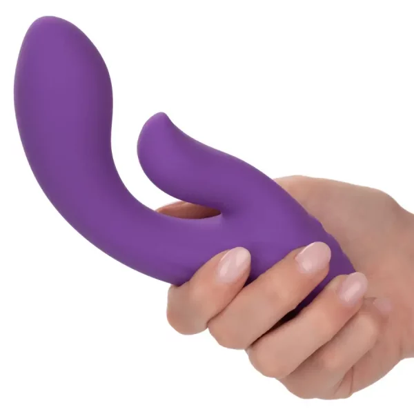 Vibrador Rabbit Stella Dual Pleaser Roxo