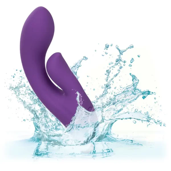 Vibrador Rabbit Stella Dual Pleaser Roxo