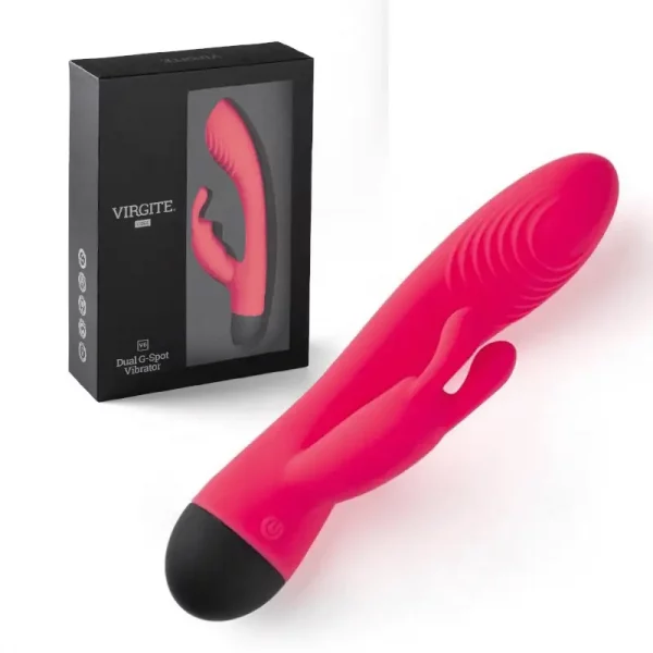 Vibrador Rabbit V6 Dual G-Spot Rosa