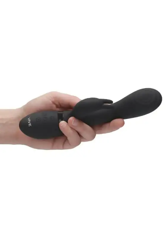 Vibrador Rabbit VIVE Cato Preto