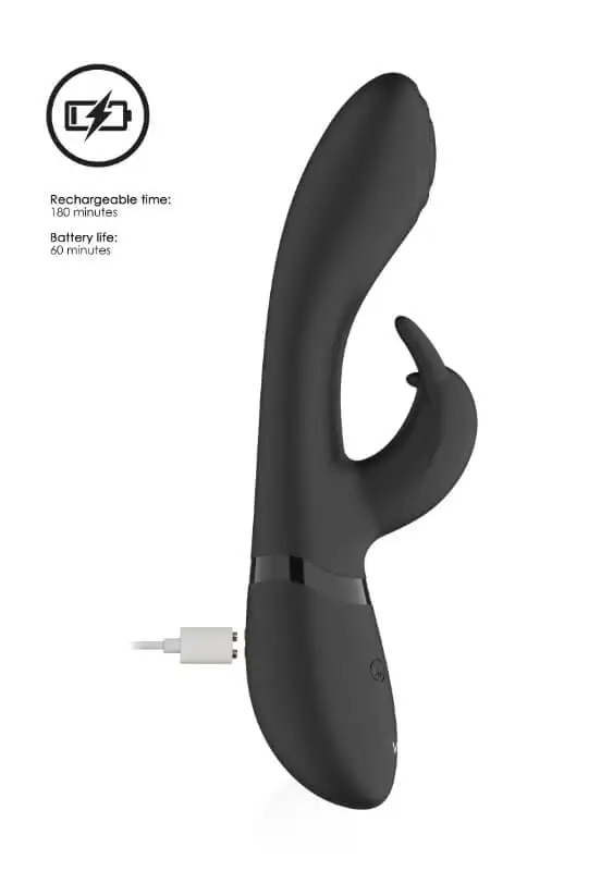 Vibrador Rabbit VIVE Cato Preto