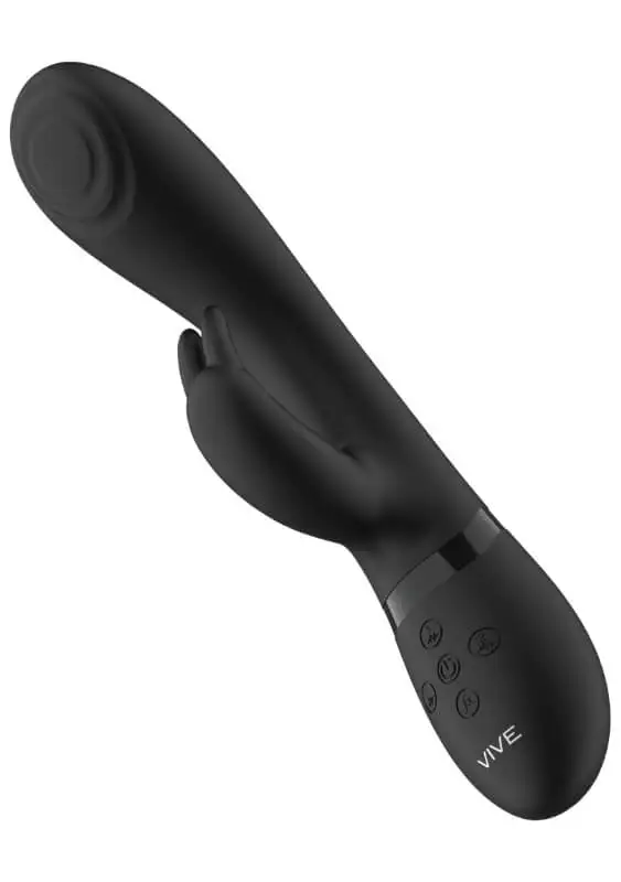 Vibrador Rabbit VIVE Cato Preto