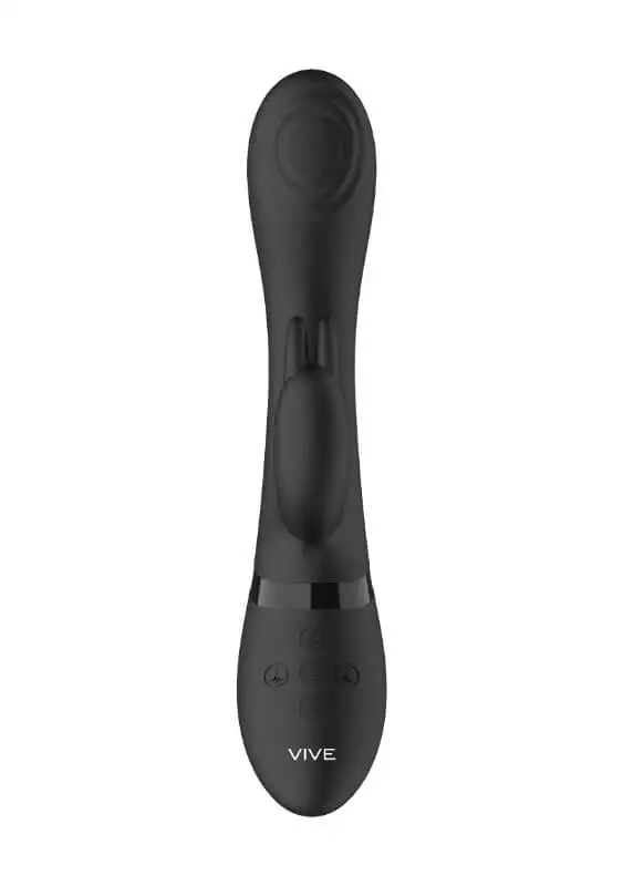 Vibrador Rabbit VIVE Cato Preto