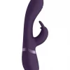 Vibrador Rabbit VIVE Cato Roxo
