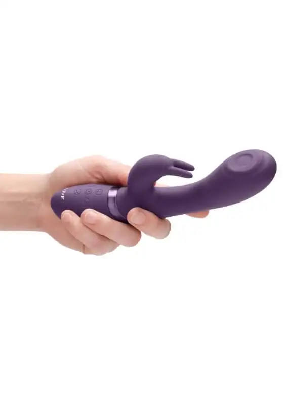 Vibrador Rabbit VIVE Cato Roxo