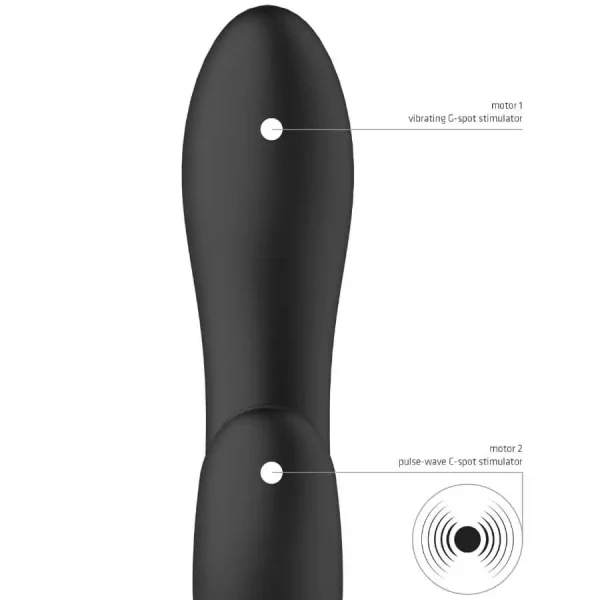 Vibrador Rabbit Vive Kyra Preto