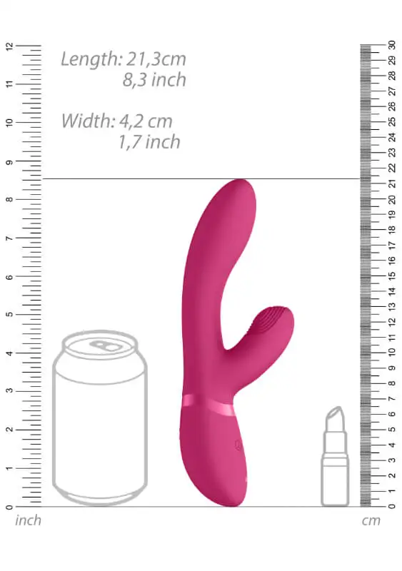 Vibrador Rabbit Vive Kyra Rosa