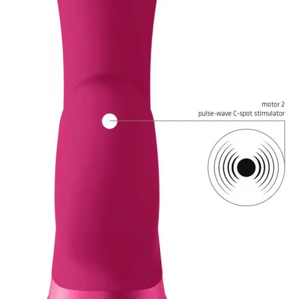 Vibrador Rabbit Vive Kyra Rosa