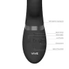 Vibrador Rabbit Vive Rini Preto