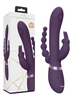 Vibrador Rabbit Vive Rini Roxo