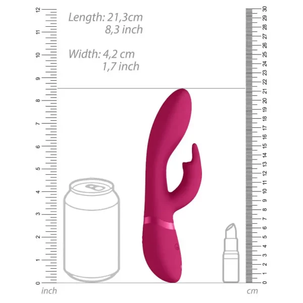 Vibrador Rabbit Vive Zosia Rosa