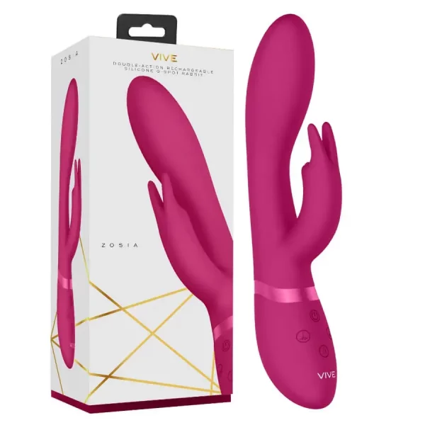 Vibrador Rabbit Vive Zosia Rosa