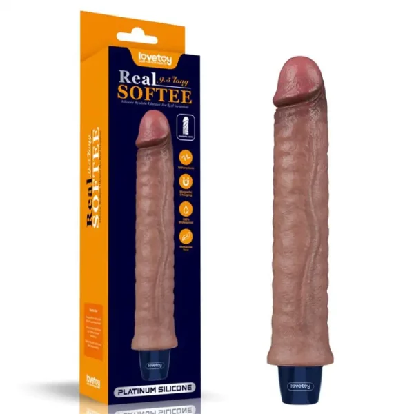 Vibrador Realista Real Softee 24 cm