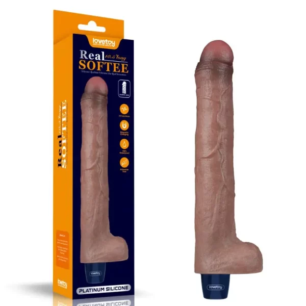 Vibrador Realista Real Softee 26 cm