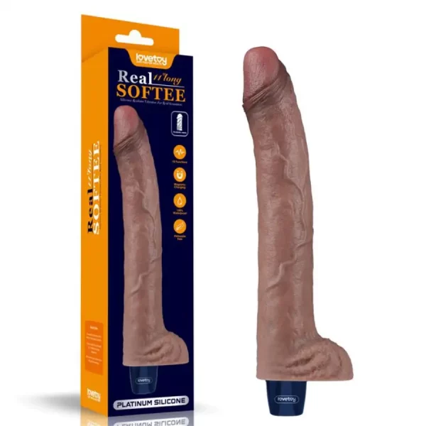 Vibrador Realista Real Softee 27 cm