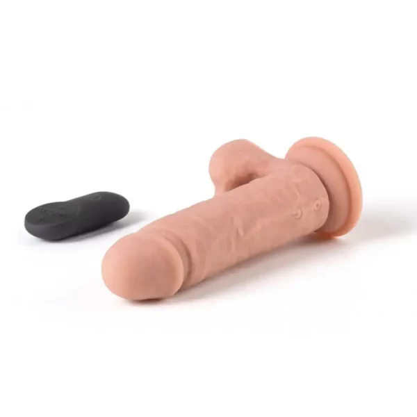 Vibrador Realístico com Testículos 16,5 cm R12