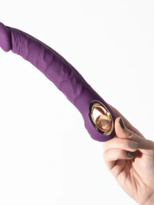 Vibrador Realístico Magnus Roxo
