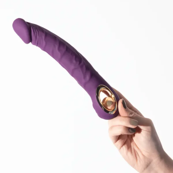 Vibrador Realístico Magnus Roxo