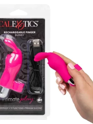 Vibrador Recarregável Calexotics Finger Bunny