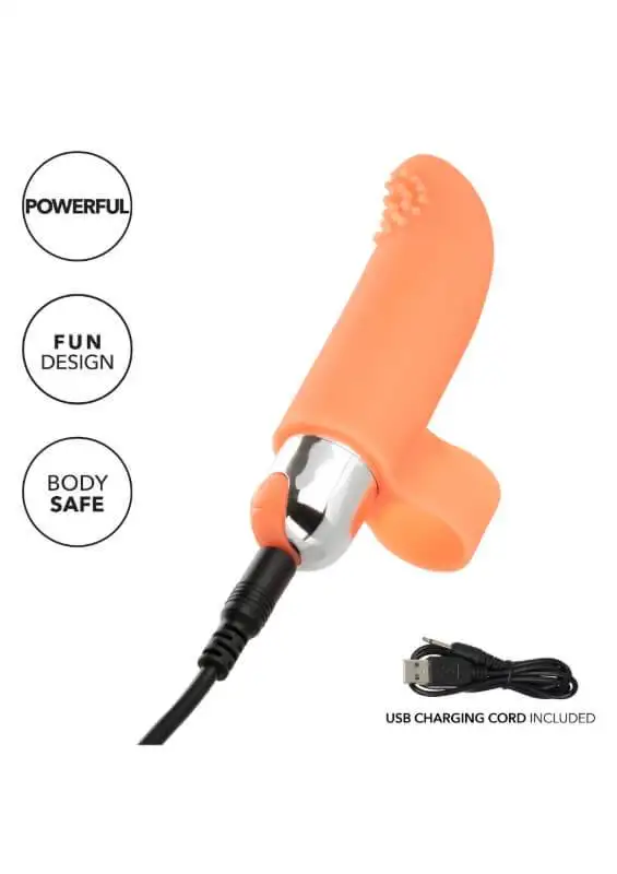 Vibrador Recarregável Calexotics Finger Tickler