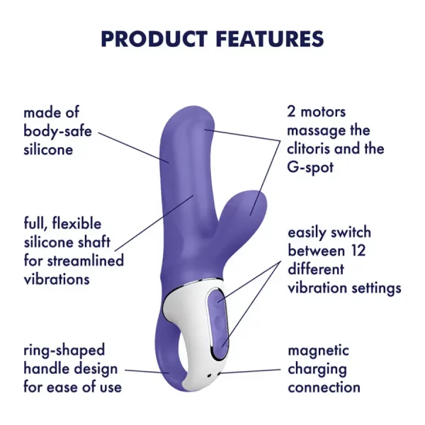 Vibrador Satisfyer Vibes Magic Bunny