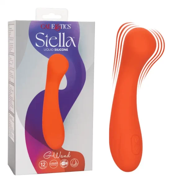 Vibrador Stella G-Wand Laranja
