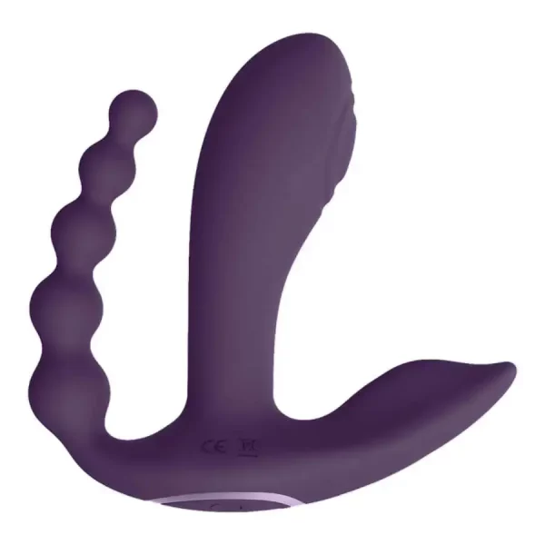 Vibrador Triplo VIVE Kata Roxo