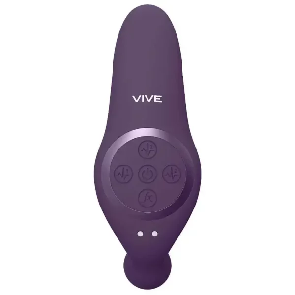 Vibrador Triplo VIVE Kata Roxo