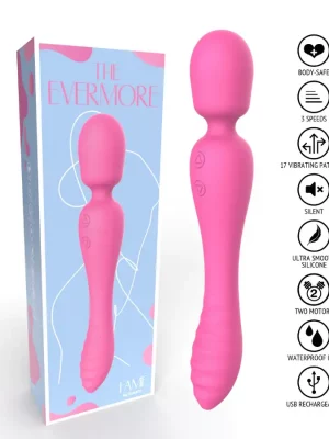 Vibrador Wand 2 em 1 The Evermore