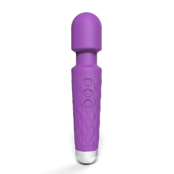 Vibrador Wand 20 Funções Roxo