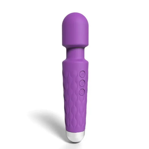 Vibrador Wand 20 Funções Roxo