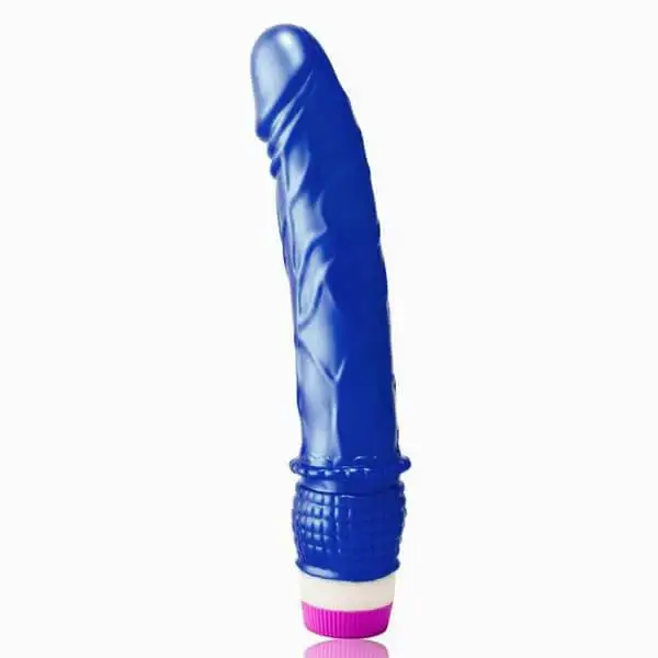 Vibrador Waves of Pleasure Fantasy Vibe Azul 20x3,8cm