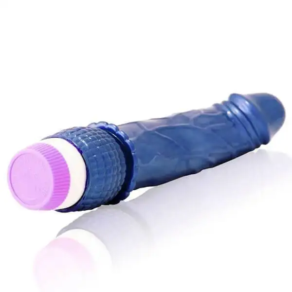 Vibrador Waves of Pleasure Fantasy Vibe Azul 20x3,8cm