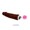 Vibrador Waves of Pleasure Fantasy Vibe Castanho 19,5x4cm