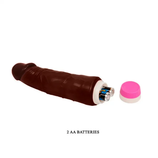 Vibrador Waves of Pleasure Fantasy Vibe Castanho 19,5x4cm