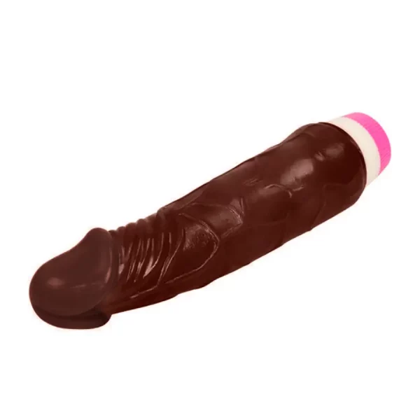 Vibrador Waves of Pleasure Fantasy Vibe Castanho 19,5x4cm