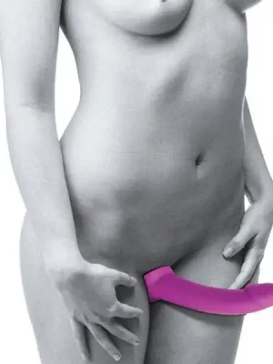Vibrating Strapless Silicone Strap-On Evoke